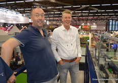 It couldn't be missed... the Logiqs booth. High in the air, the system was on display ...